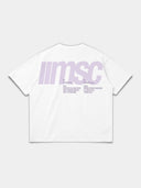 MSC LABEL TEE - WHITE