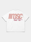 MSC LABEL TEE - WHITE
