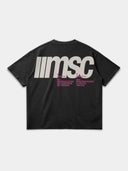 MSC LABEL TEE - FADED BLACK