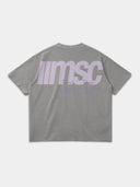 MSC LABEL TEE - LIGHT GRAY