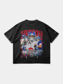 JAXSON DART RED GRAPHIC TEE