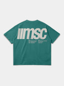 MSC LABEL TEE - VINTAGE GREEN