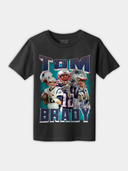 TOM BRADY FOOTBALL MINI TEE