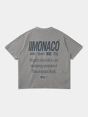 MONACO AESTHETIC TEE - LIGHT GRAY