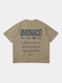 MONACO AESTHETIC TEE - KHAKI