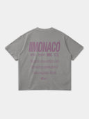 MONACO AESTHETIC TEE - LIGHT GRAY