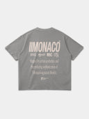 MONACO AESTHETIC TEE - LIGHT GRAY