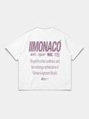 MONACO AESTHETIC TEE - WHITE