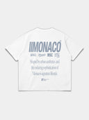 MONACO AESTHETIC TEE - WHITE