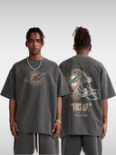 DOLPHINS REALTREE FOOTBALL TEE