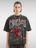 BULLS CHICAGO BASKETBALL TEE