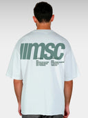 MSC LABEL TEE - WHITE