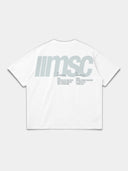 MSC LABEL TEE - WHITE