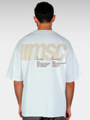 MSC LABEL TEE - WHITE