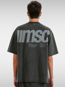 MSC LABEL TEE - FADED BLACK