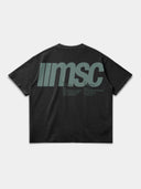 MSC LABEL TEE - FADED BLACK