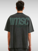MSC LABEL TEE - FADED BLACK