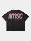 MSC LABEL TEE - FADED BLACK