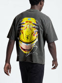 LEWIS HAMILTON FERRARI HELMET TEE