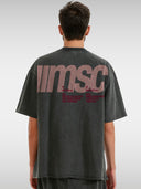 MSC LABEL TEE - FADED BLACK