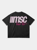 MSC LABEL TEE - FADED BLACK