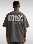 MSC LABEL TEE - DARK GRAY
