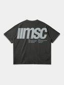MSC LABEL TEE - DARK GRAY