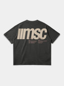 MSC LABEL TEE - DARK GRAY