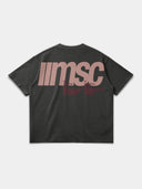 MSC LABEL TEE - DARK GRAY