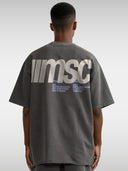 MSC LABEL TEE - DARK GRAY