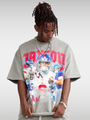 JAXSON DART RED GRAPHIC TEE