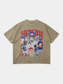 JAXSON DART RED GRAPHIC TEE