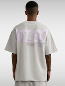 MSC LABEL TEE - LIGHT GRAY