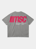 MSC LABEL TEE - LIGHT GRAY