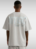 MSC LABEL TEE - LIGHT GRAY