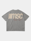 MSC LABEL TEE - LIGHT GRAY