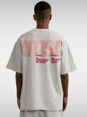 MSC LABEL TEE - LIGHT GRAY