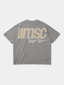 MSC LABEL TEE - LIGHT GRAY