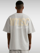 MSC LABEL TEE - LIGHT GRAY