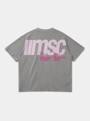MSC LABEL TEE - LIGHT GRAY