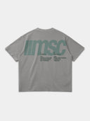 MSC LABEL TEE - LIGHT GRAY