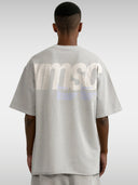 MSC LABEL TEE - LIGHT GRAY