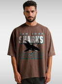 SHARKS SAN JOSE VINTAGE TEE - GEN2
