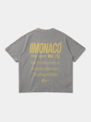 MONACO AESTHETIC TEE - LIGHT GRAY