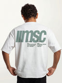 MSC LABEL TEE - WHITE