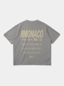 MONACO AESTHETIC TEE - LIGHT GRAY