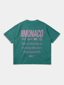 MONACO AESTHETIC TEE - VINTAGE GREEN