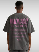 MONACO AESTHETIC TEE - DARK GRAY