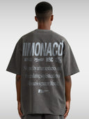 MONACO AESTHETIC TEE - DARK GRAY