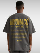 MONACO AESTHETIC TEE - DARK GRAY